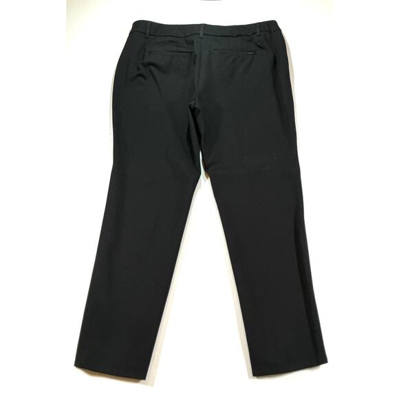 White House Black Market Ponte Mid-Rise Slim Ankle Pants 14L - Picture 2 of 10
